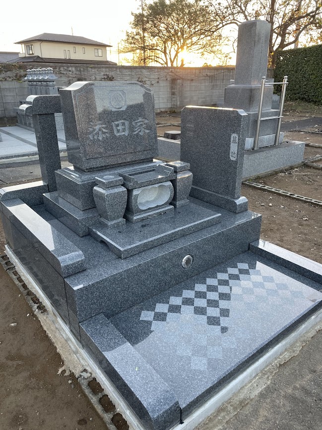 新規墓石施工
